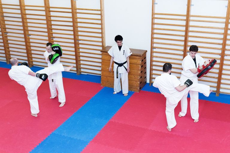 Shin karate belt testing Shin Karate